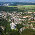 Luftbildaufnahme mit Blick über die PM Oelsa GmbH auf Rabenau und Freital im Hintergrund