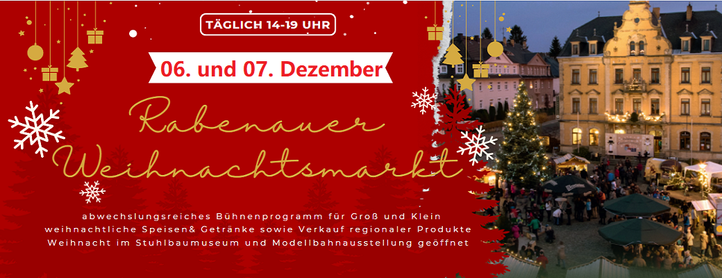 Rabenauer Weihnachtsmarkt am 2. Adventswochenende