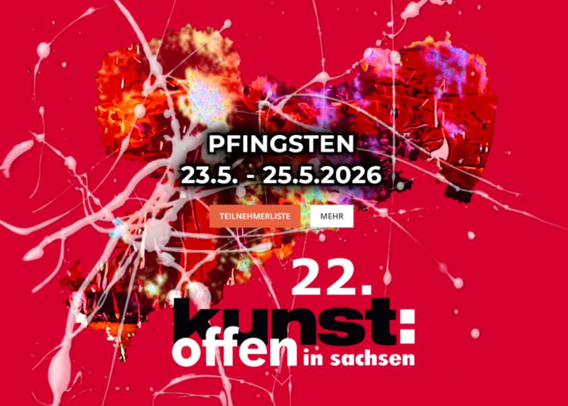 Kunst:offen in Sachsen 2026: drei Angebote in der Stuhlbauerstadt Rabenau