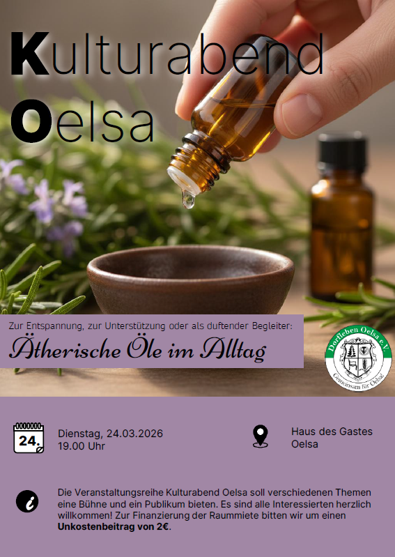 Dorfleben Oelsa e.V.-Kulturabend 24.03.2026